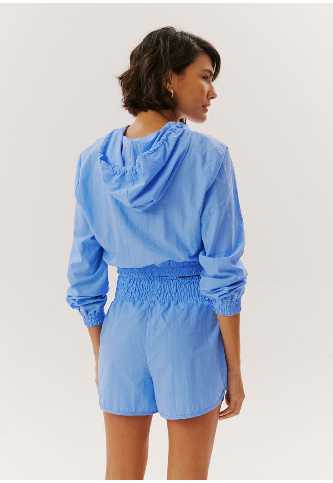 Jaqueta Cropped Capuz 