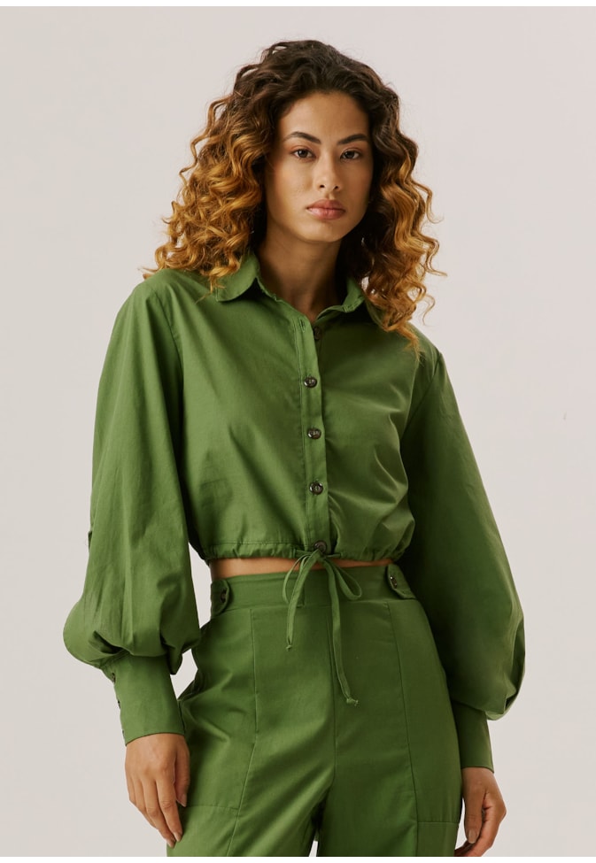 Jaqueta Cropped Carcela