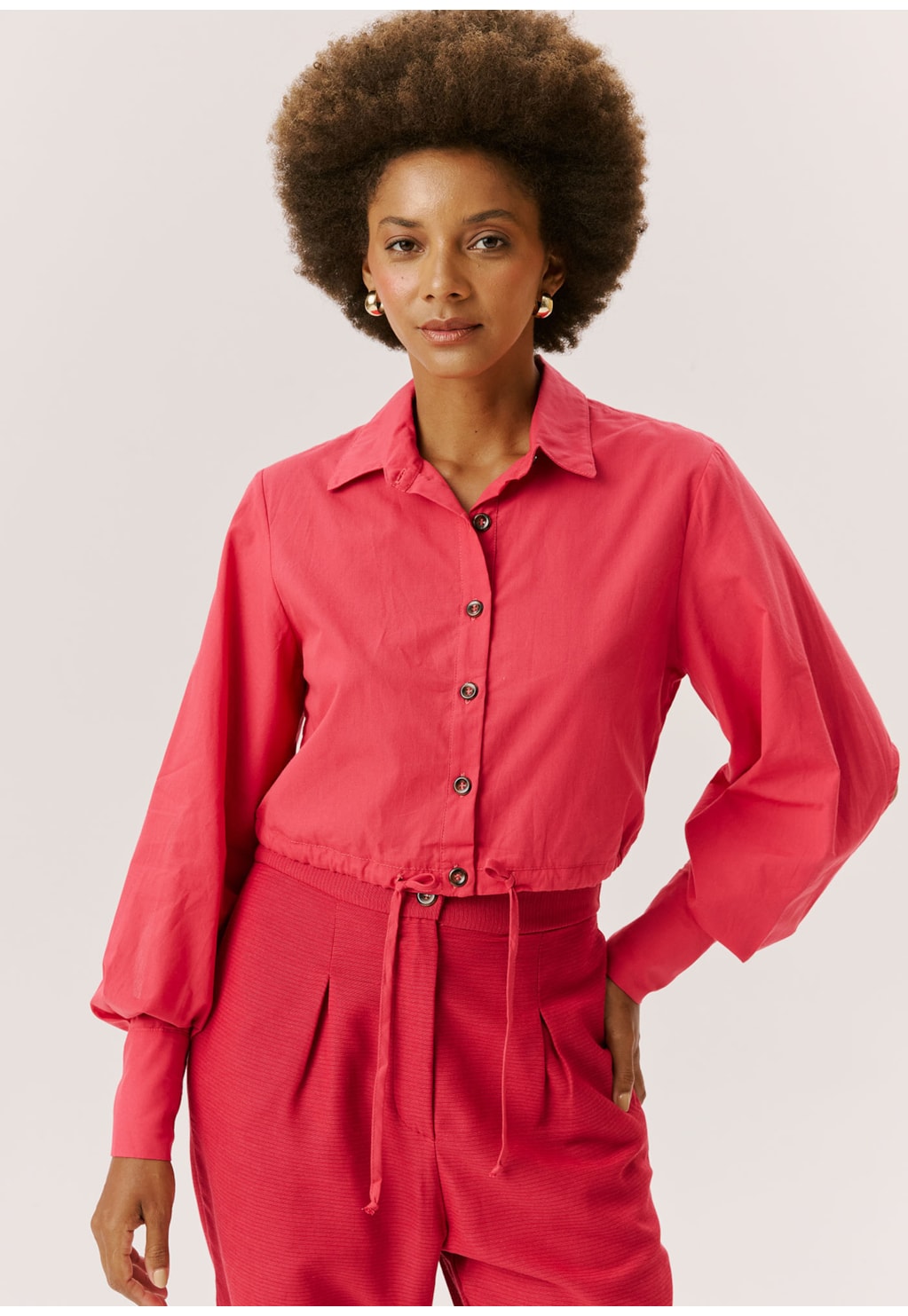 Jaqueta Cropped Carcela