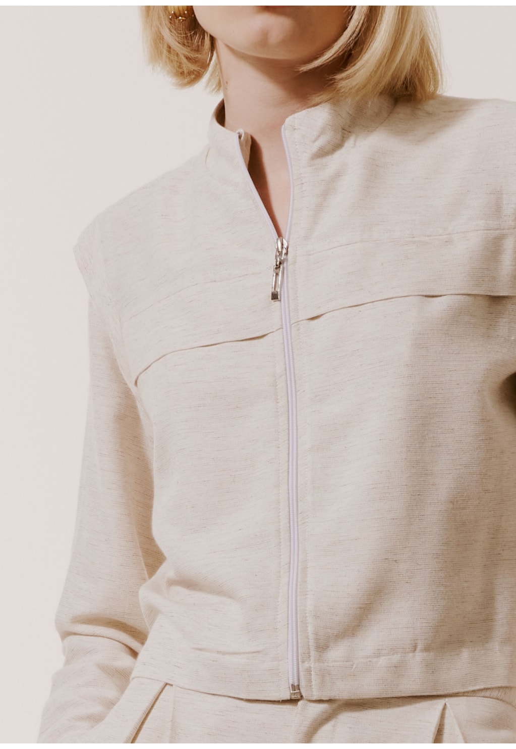 Jaqueta Detalhe Ombro