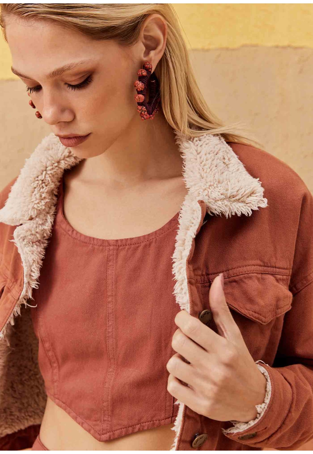 Jaqueta Dublada Sherpa