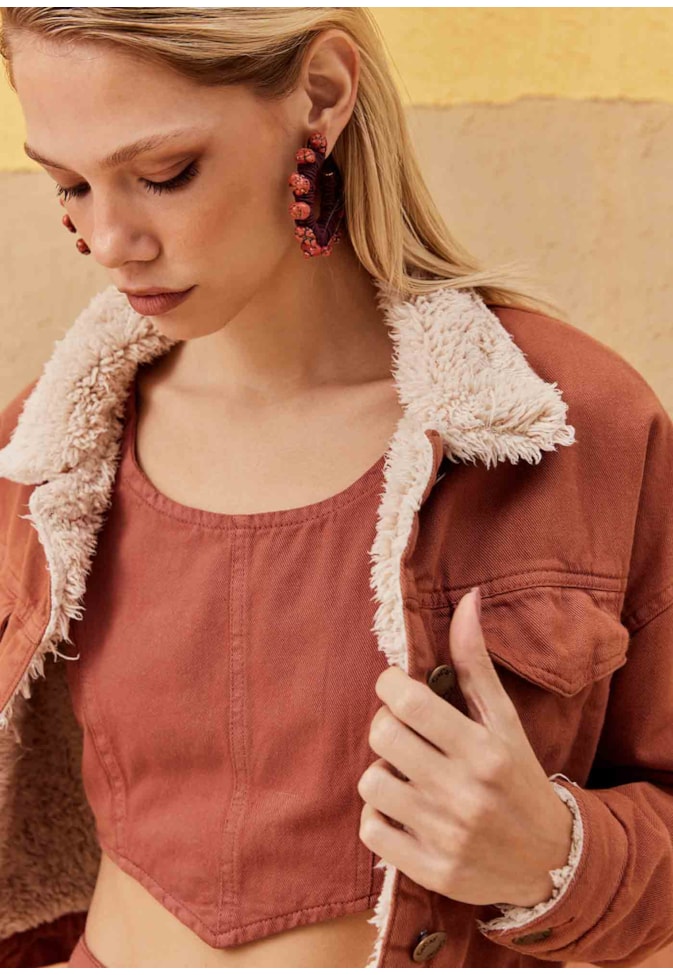 Jaqueta Dublada Sherpa