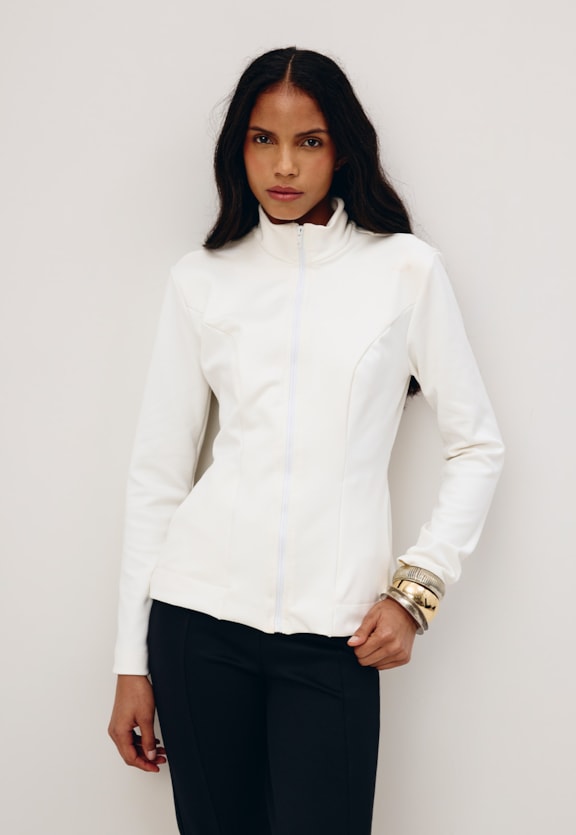 Jaqueta Gola Alta Vista Frontal