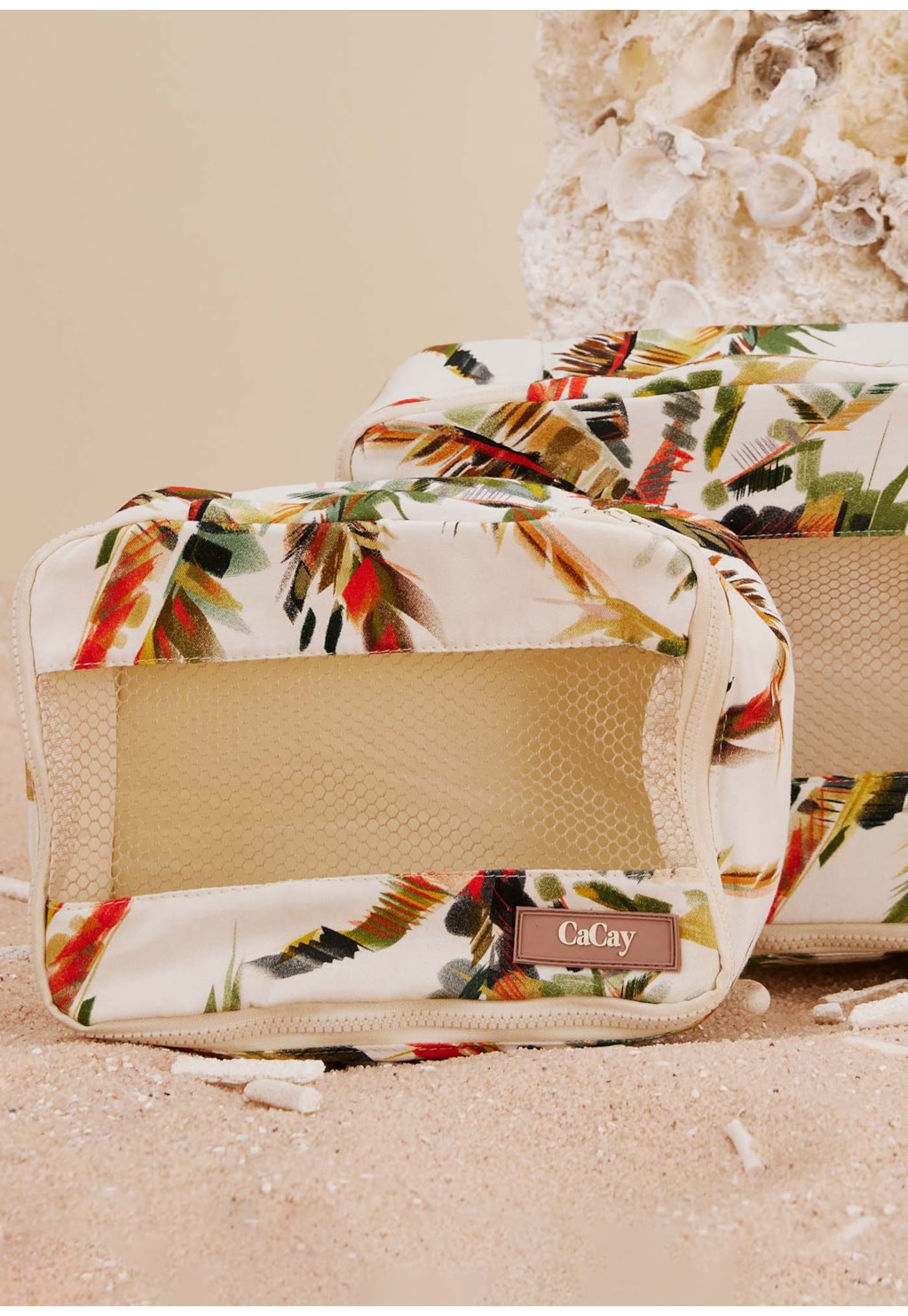 Kit Necessaire Viagem Estampado Itapuã