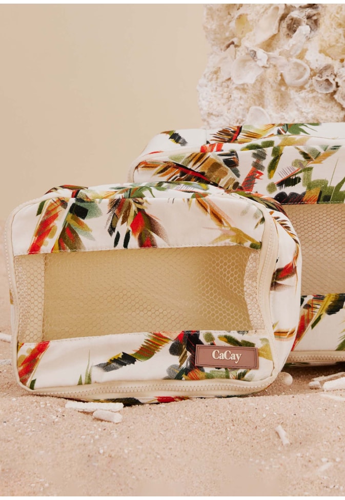 Kit Necessaire Viagem Estampado Itapuã