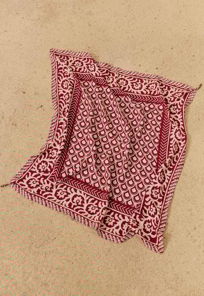 Lenço Estampado Florcita