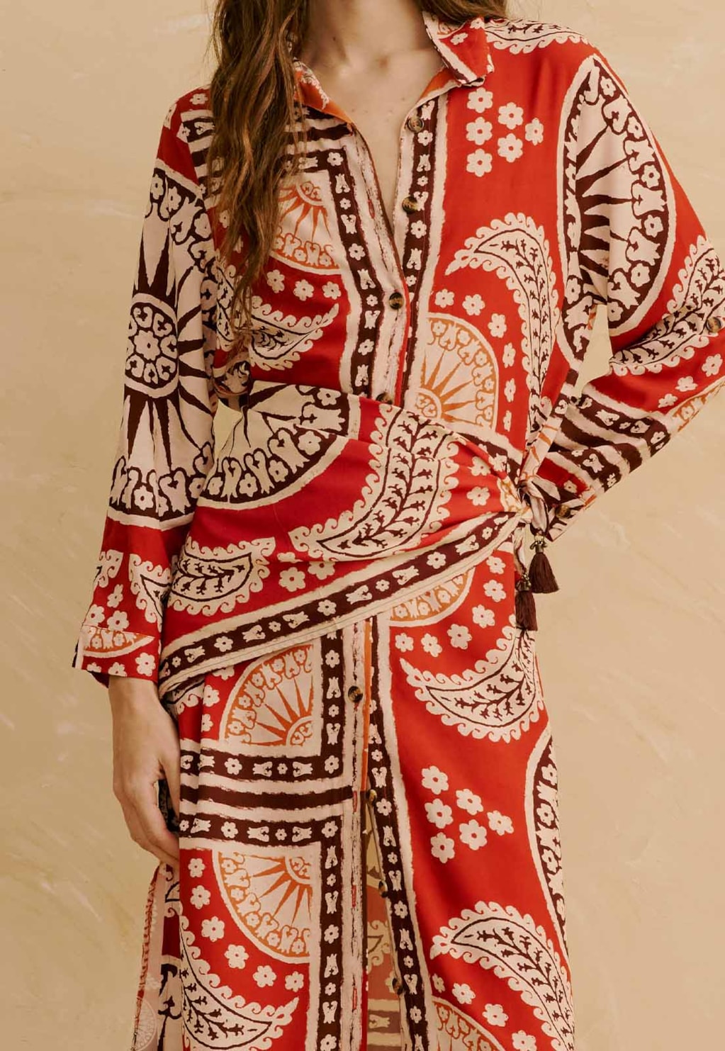 Lenço Estampado Incaica