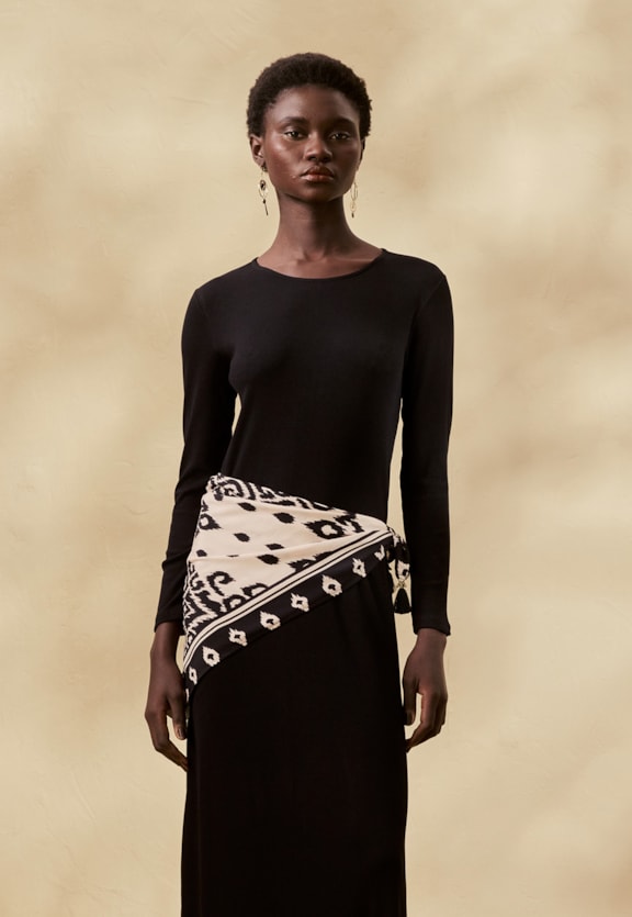 Lenço Estampado La Paccha Vista Frontal