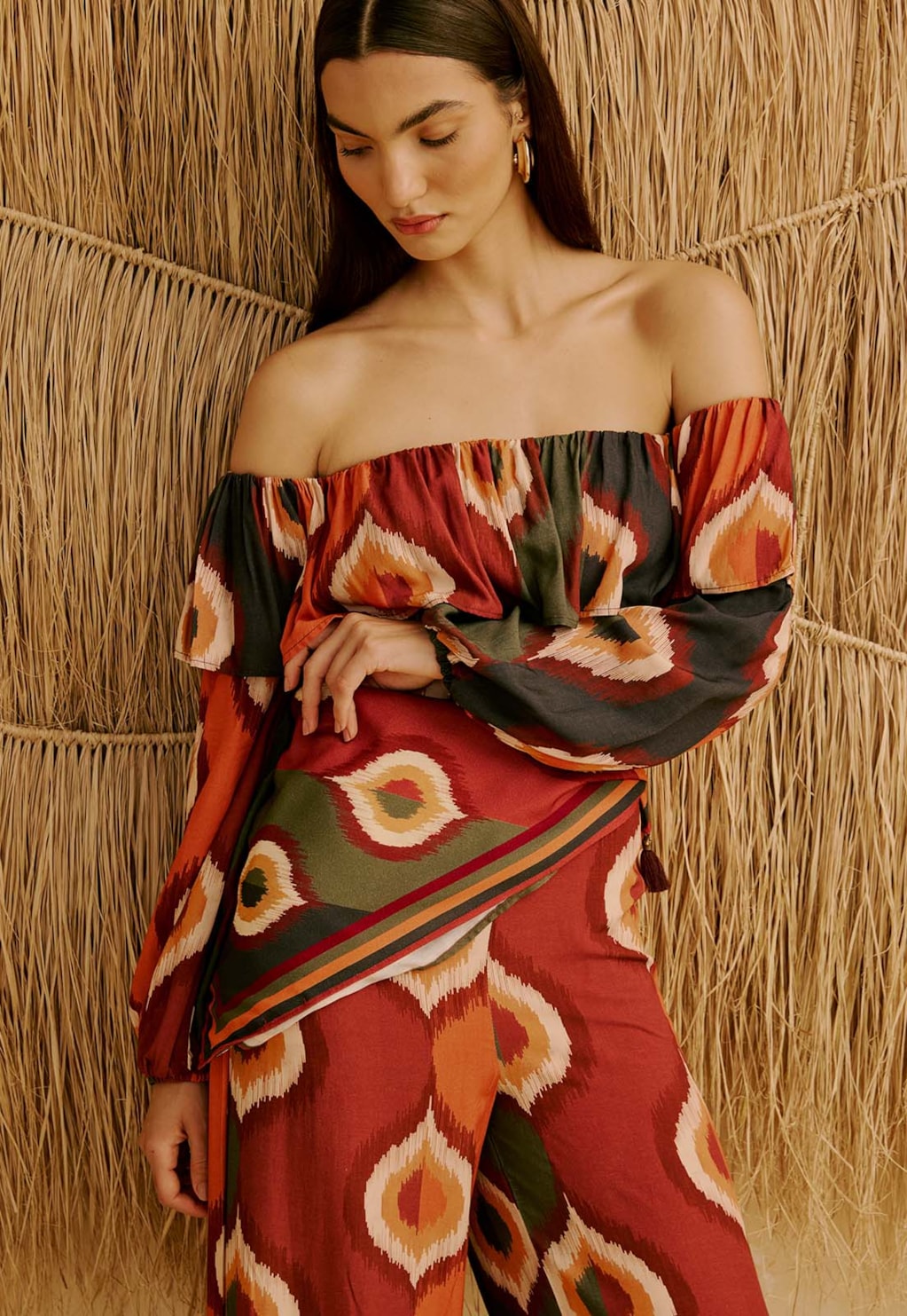 Lenço Estampado Taquile