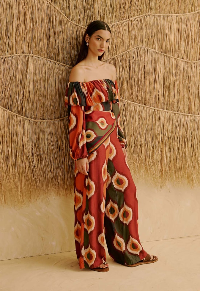 Lenço Estampado Taquile