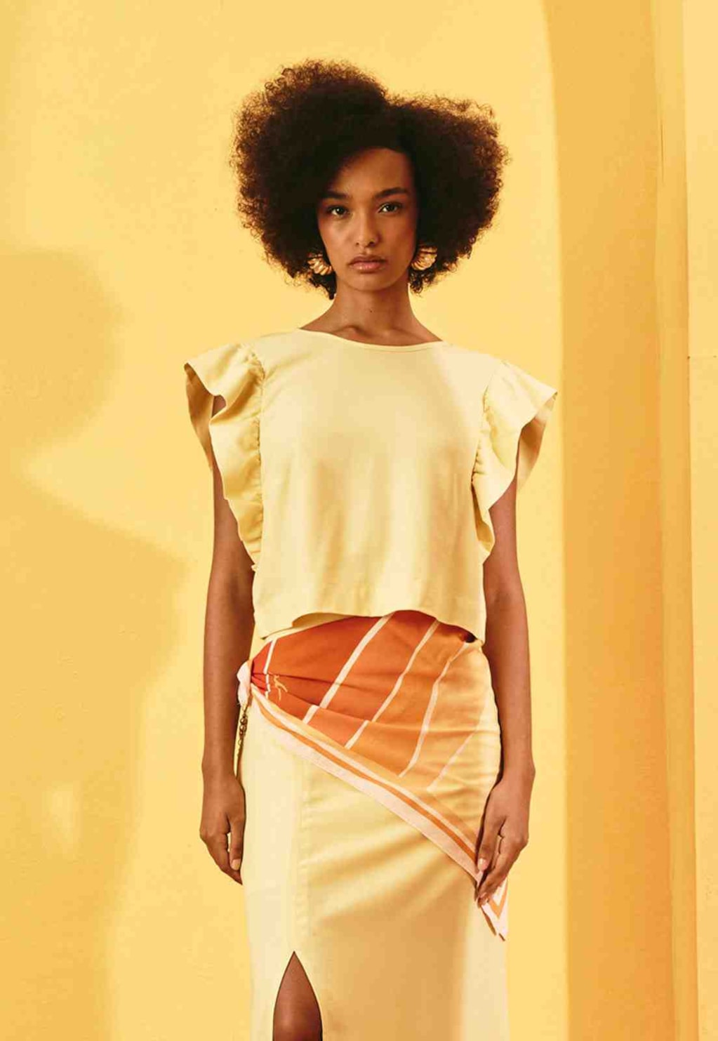 Lenço Estampado Tropicália 