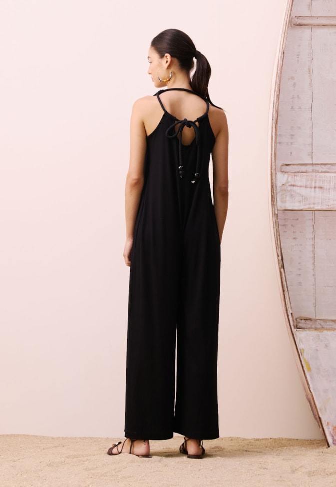 Macacão Alça Corda Costas