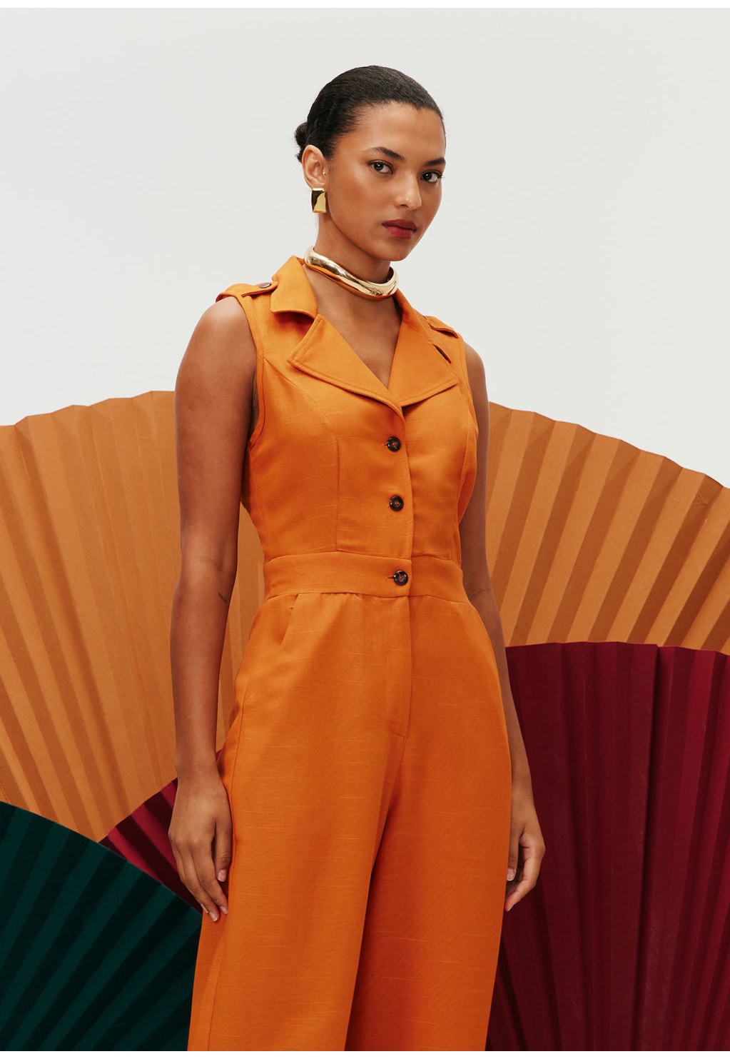 Macacão Alfaiataria Aletas