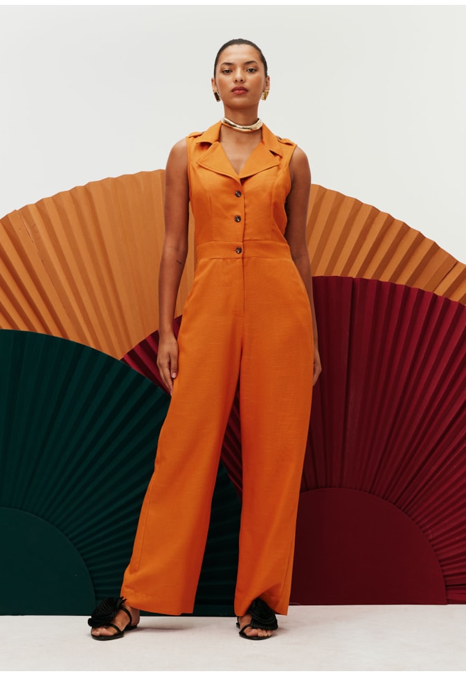 Macacão Alfaiataria Aletas