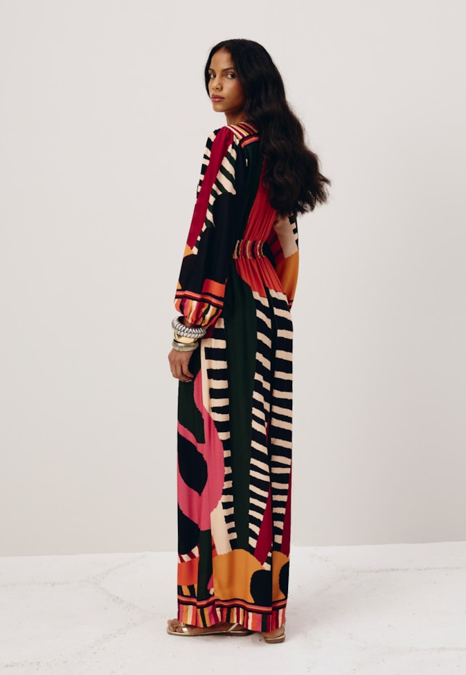 Macacão Amplo Estampado Klim