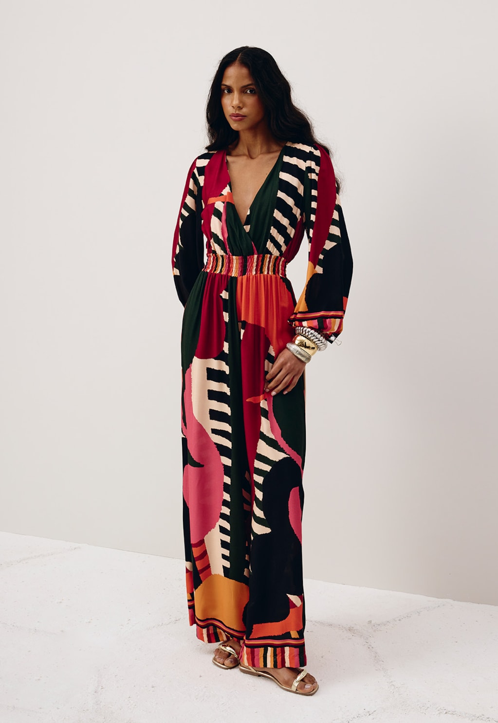 Macacão Amplo Estampado Klim