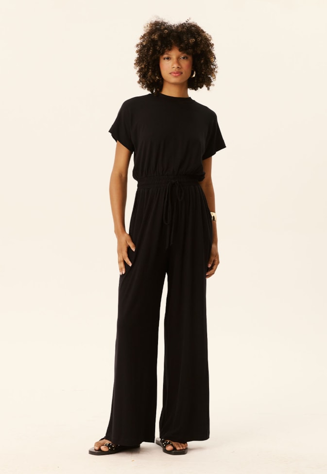 Macacão Amplo Malha