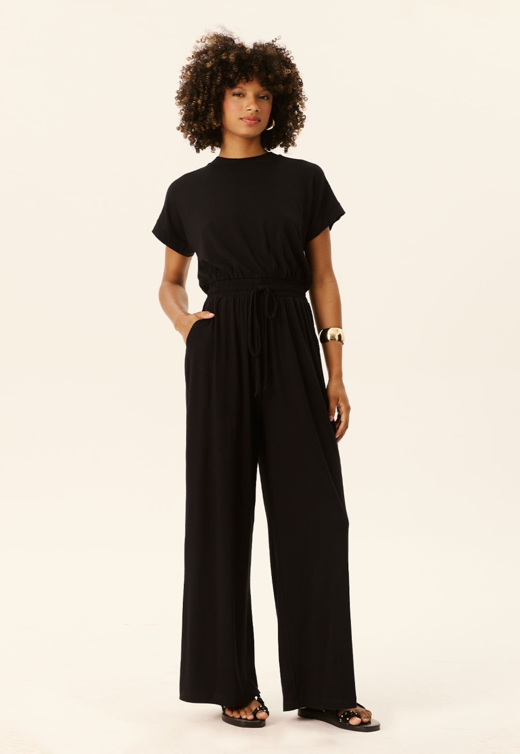 Macacão Amplo Malha