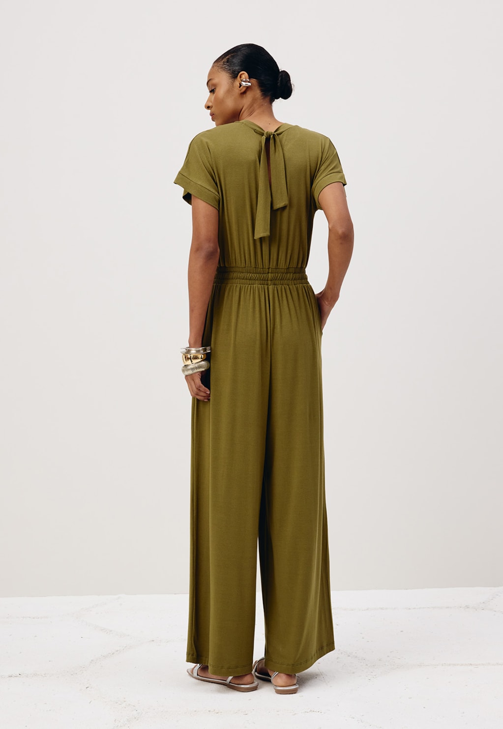 Macacão Amplo Malha