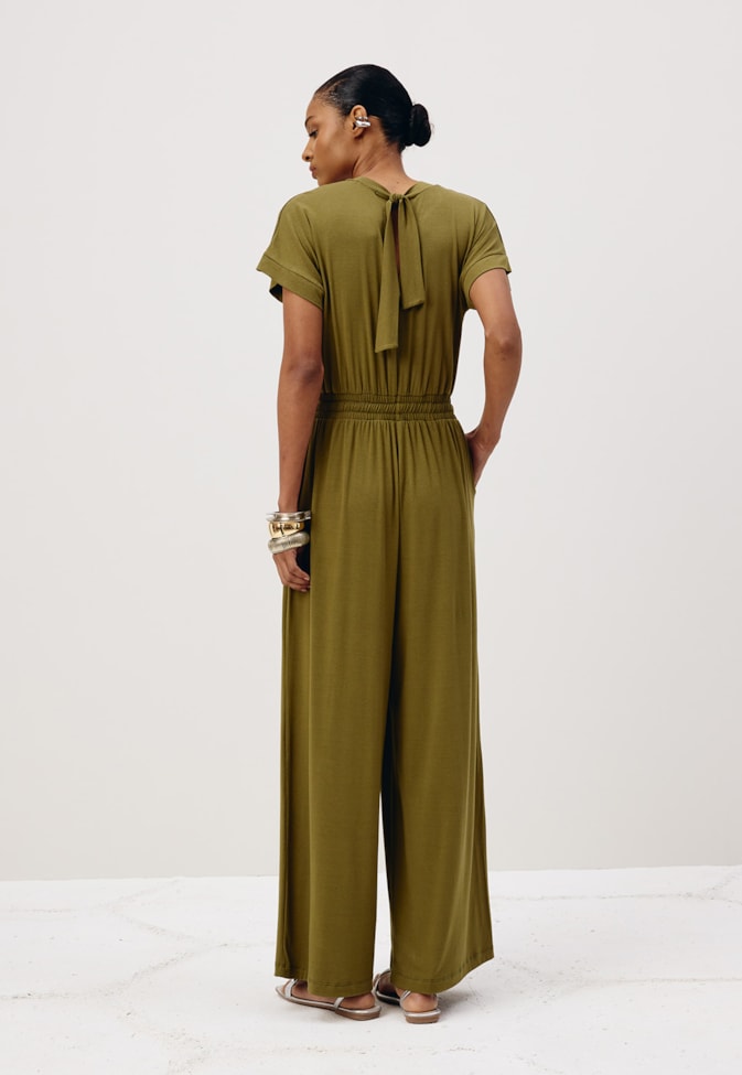 Macacão Amplo Malha