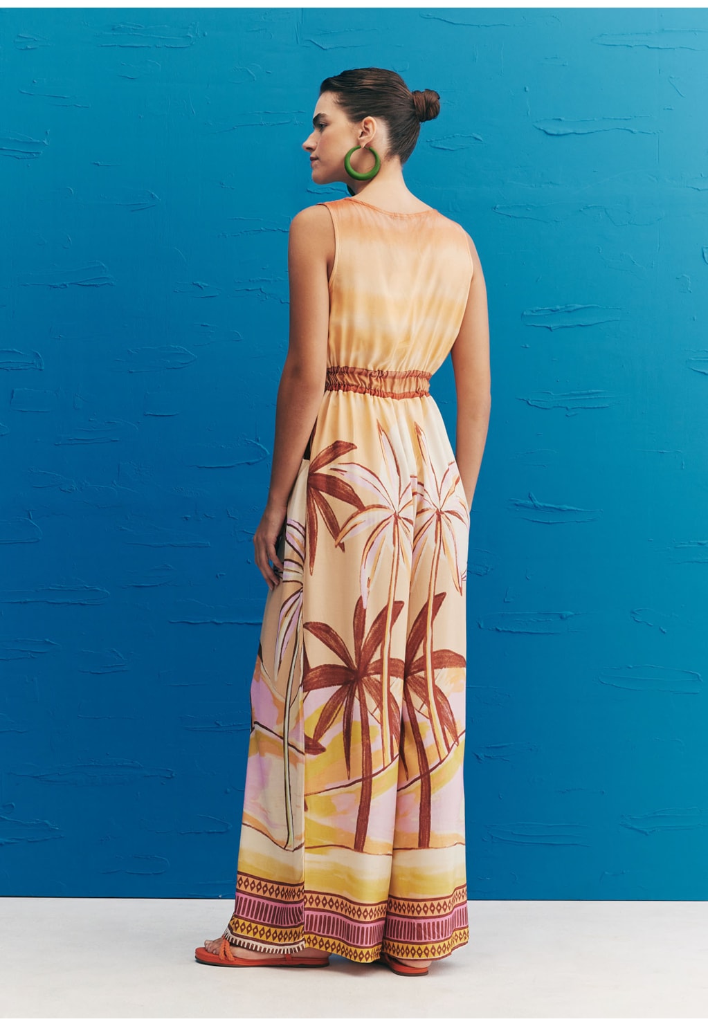 Macacão Decote Estampado El Coquito