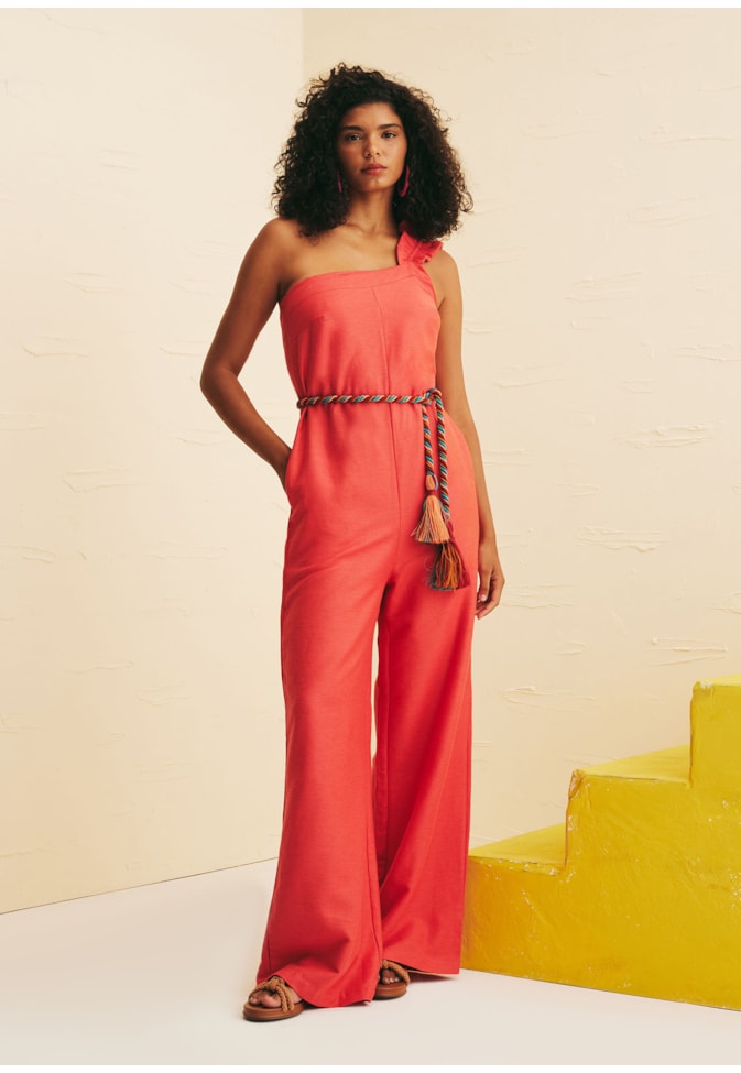 Macacão Detalhe Alça