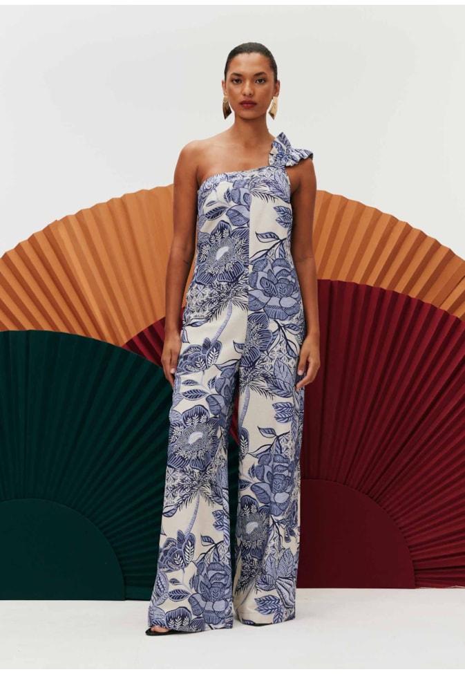 Macacão Detalhe Ombro Melodia