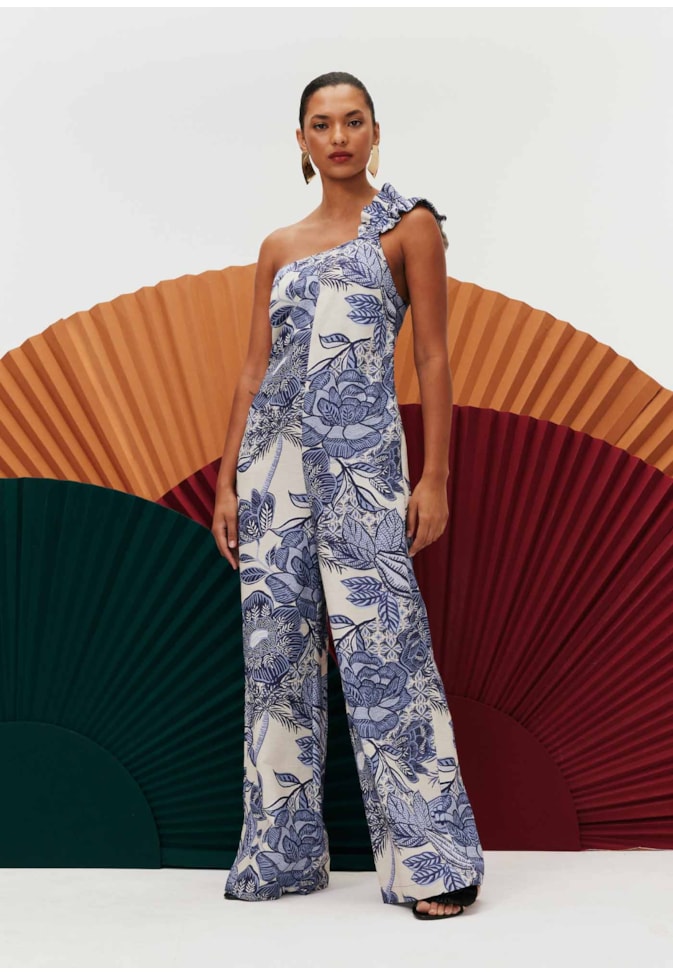 Macacão Detalhe Ombro Melodia