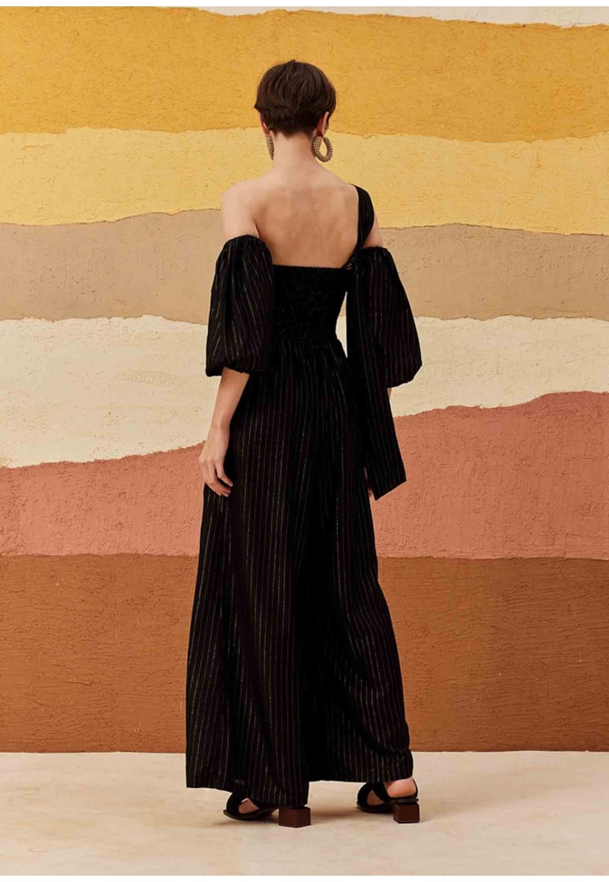 Macacão Detalhe Passador Orgânico