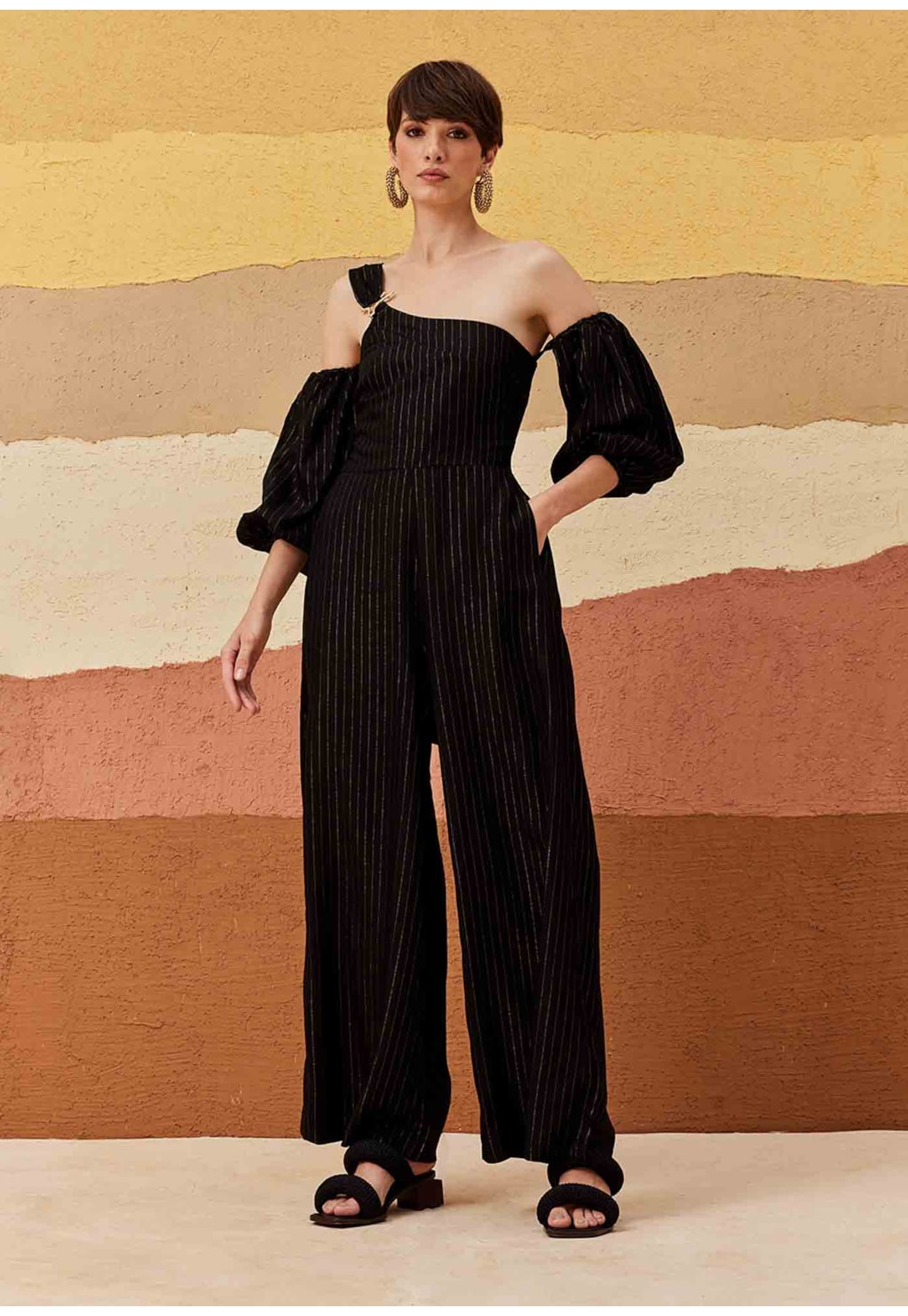 Macacão Detalhe Passador Orgânico