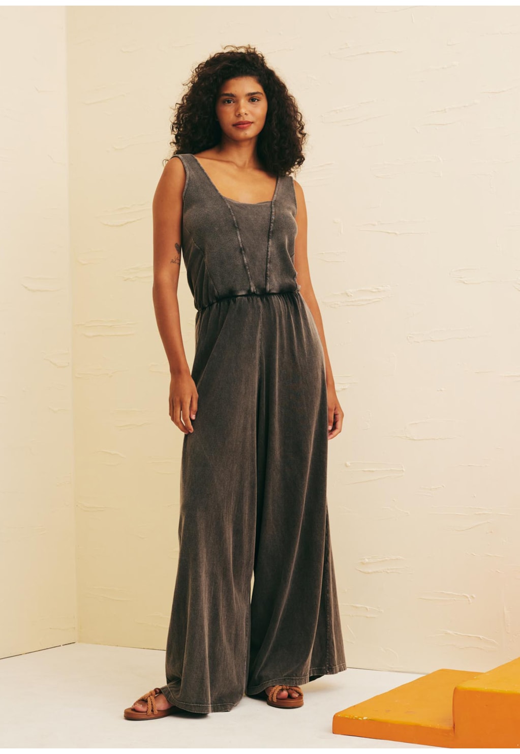 Macacão Detalhe Ribana Lavagem