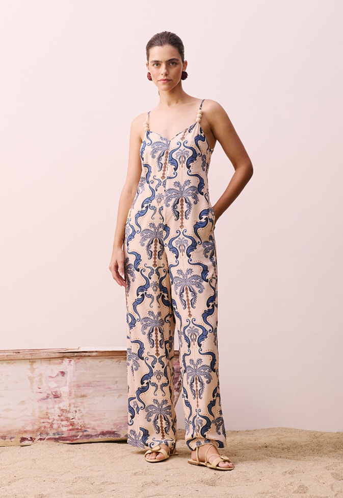 Macacão Estampado Baldosas