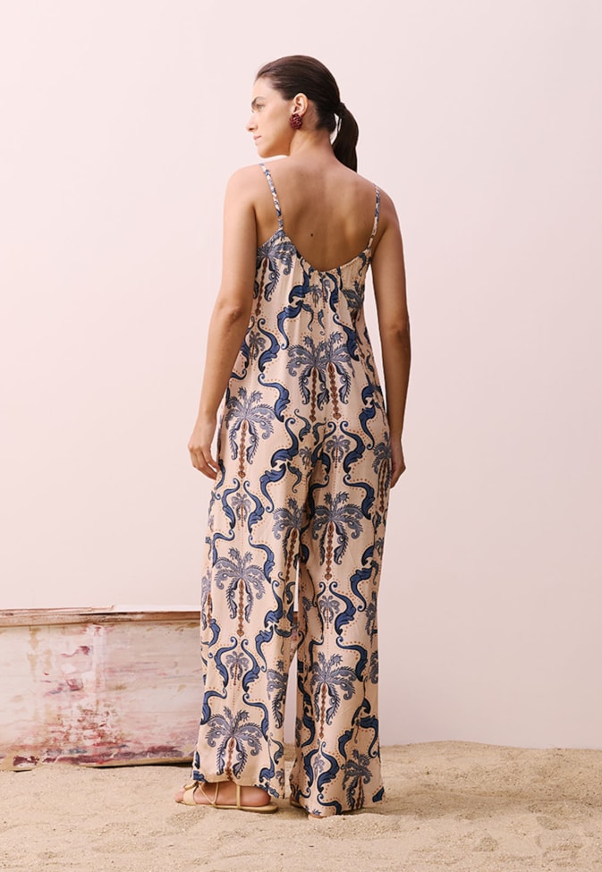 Macacão Estampado Baldosas