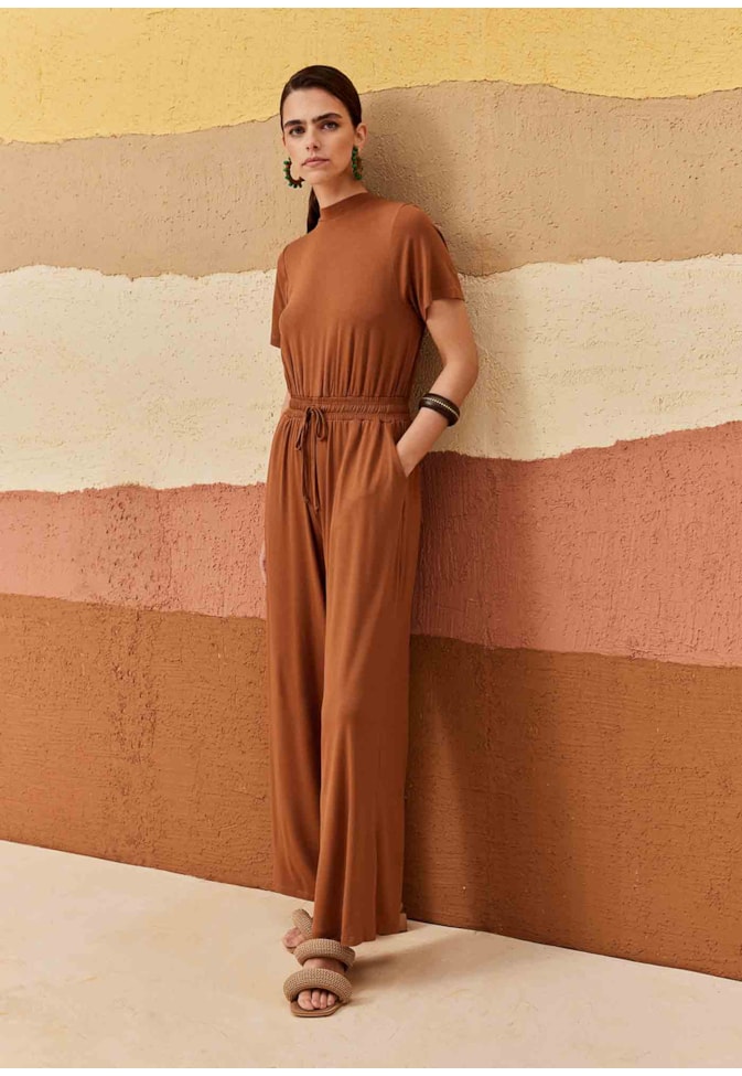 Macacão Golinha Alta Manga Curta