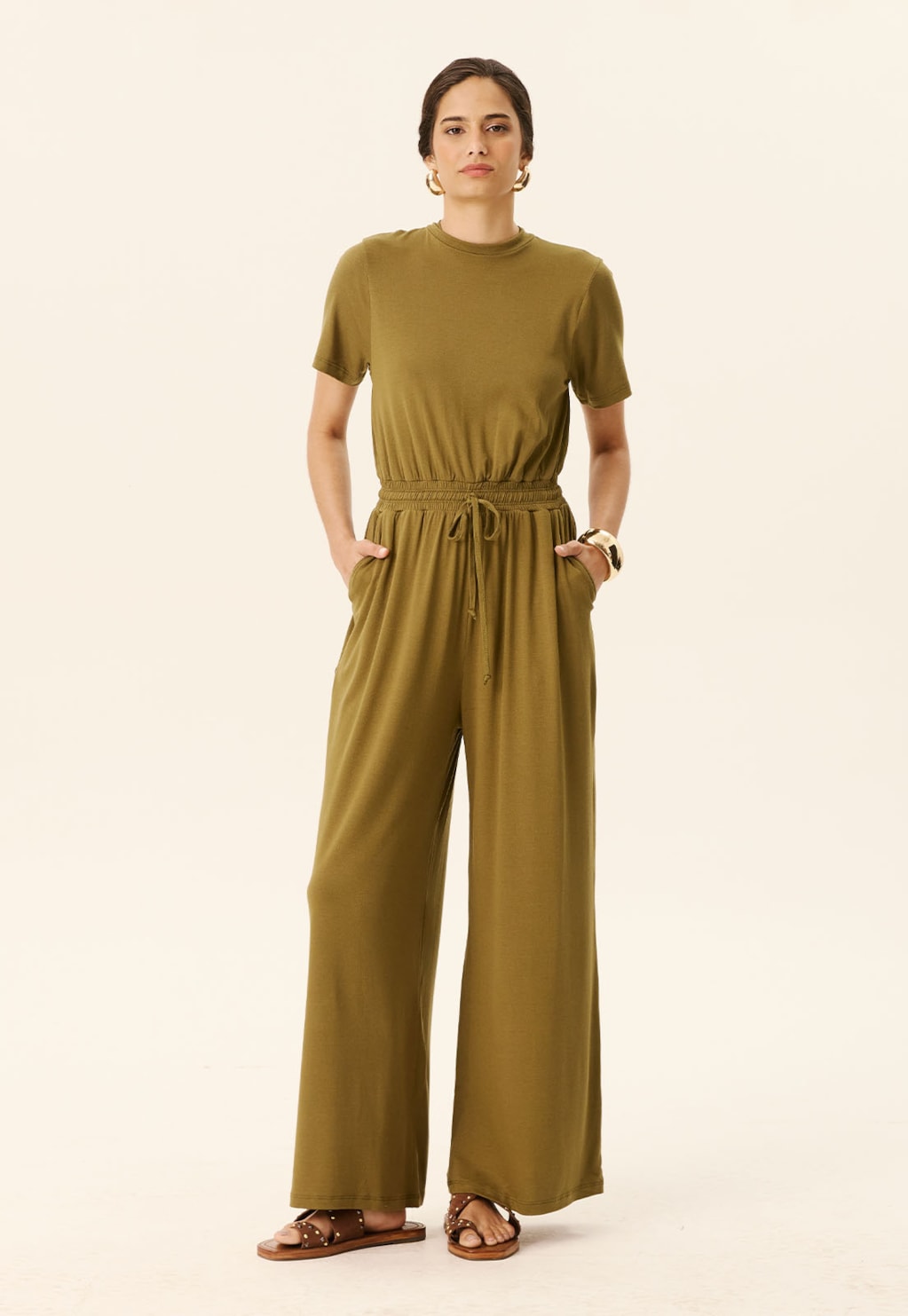 Macacão Golinha Alta Manga Curta