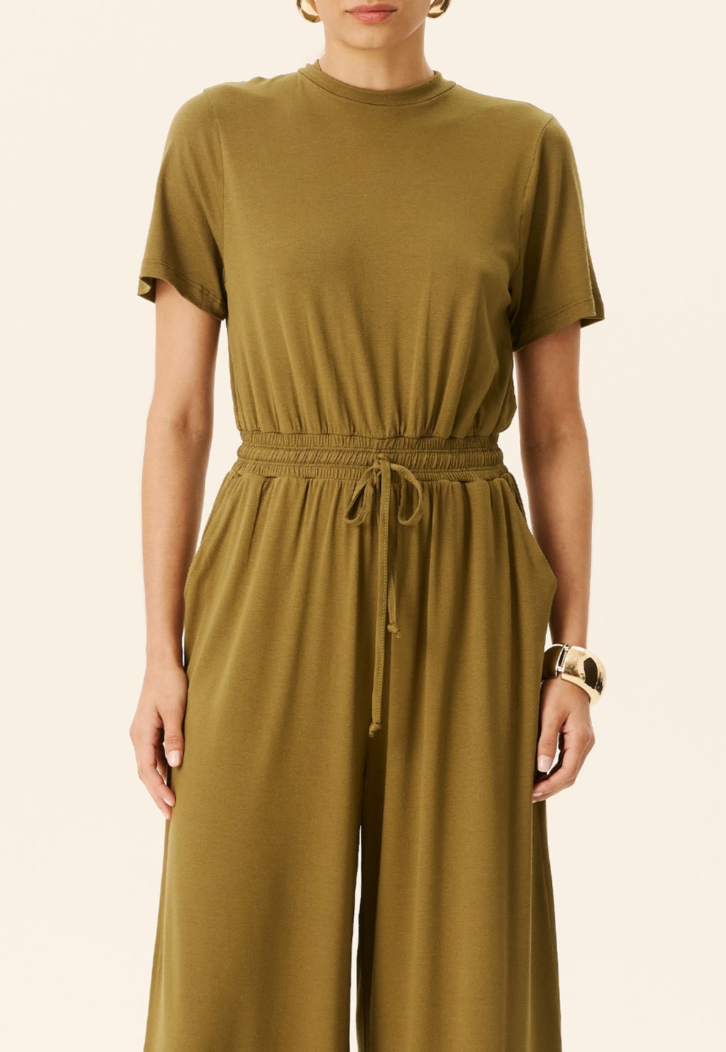 Macacão Golinha Alta Manga Curta