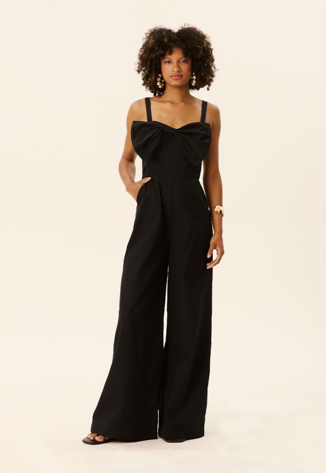 Macacão Laço Frente