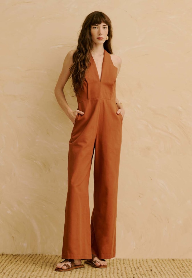 Macacão Liso Alfaiataria