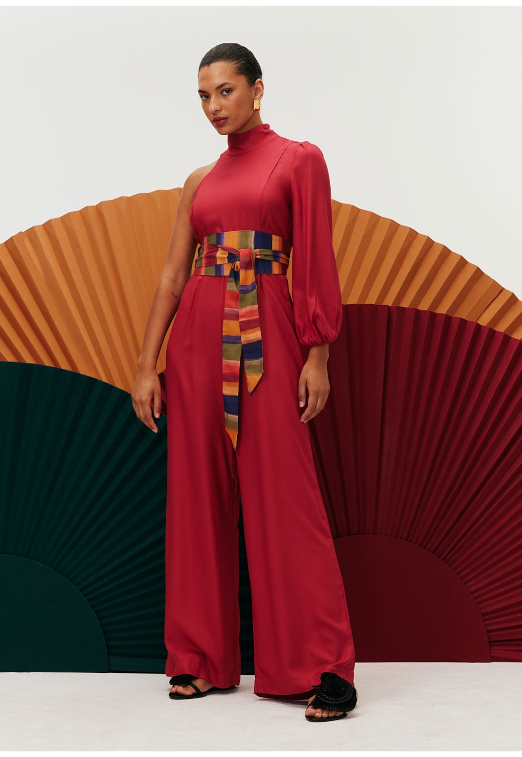 Macacão Manga Só Gola Alta