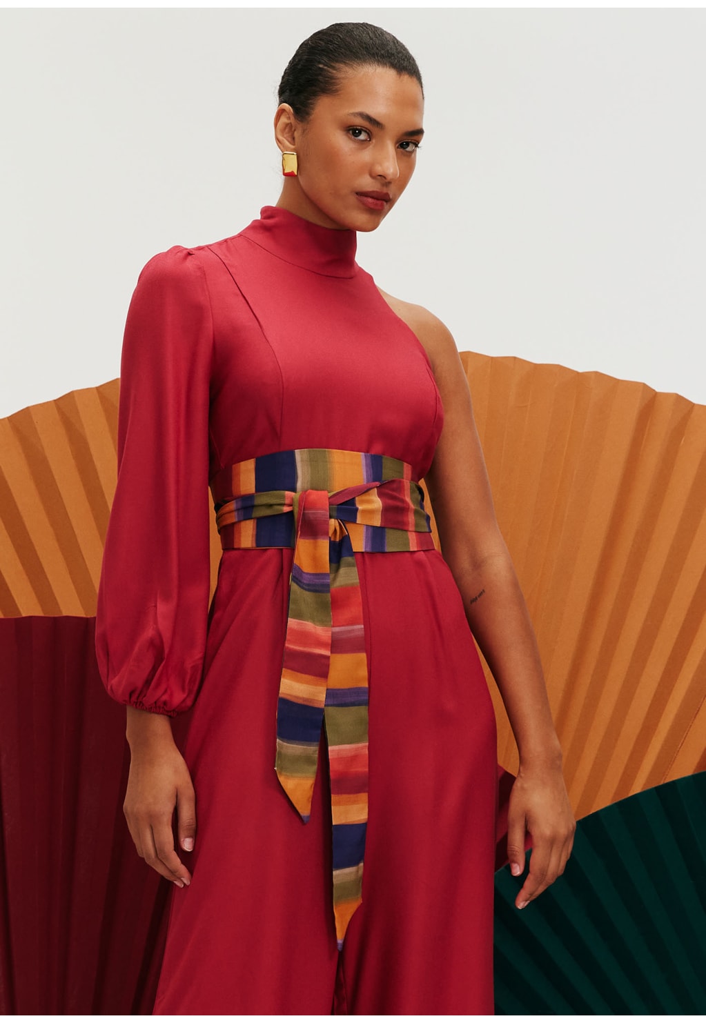 Macacão Manga Só Gola Alta