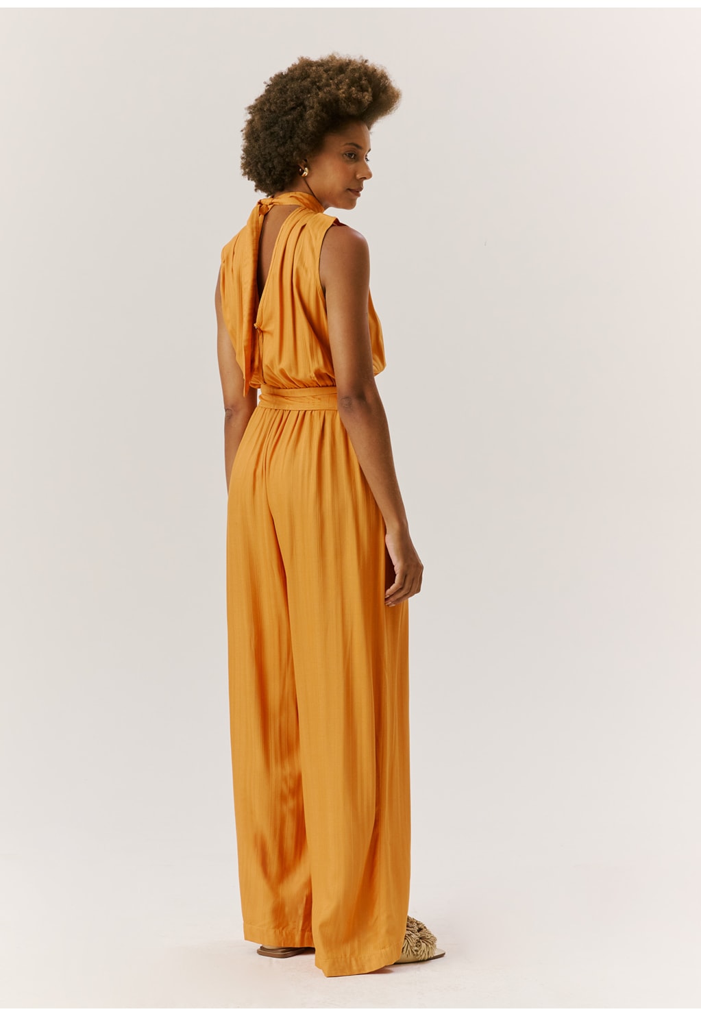 Macacão Regata Pregas