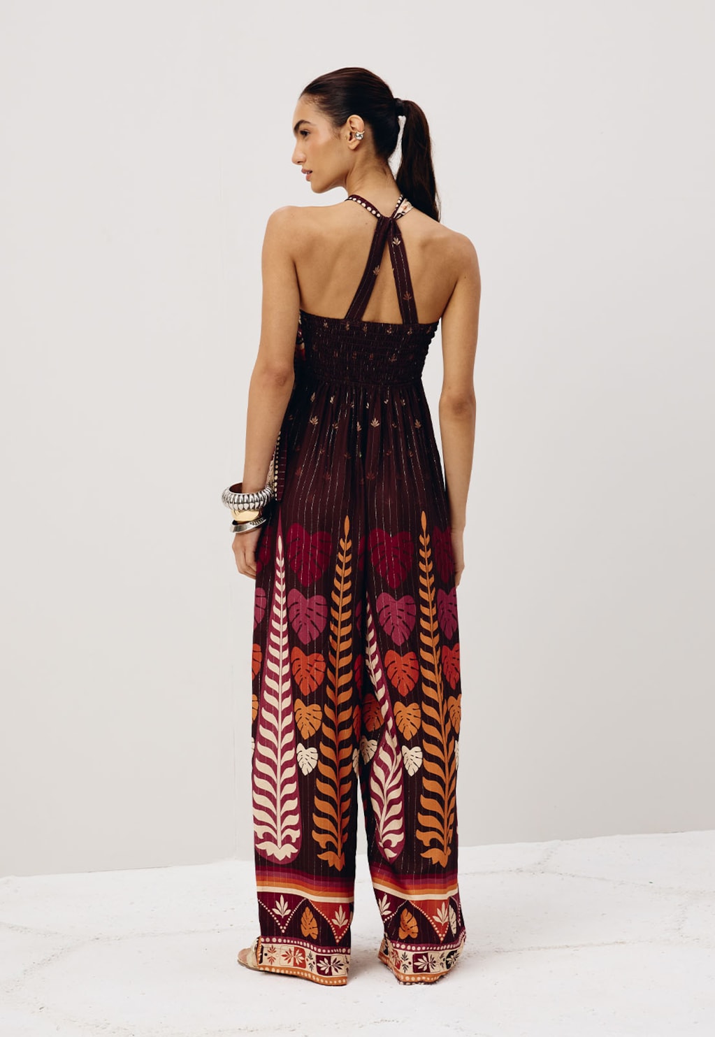 Macacão Sem Alça Estampado Hera