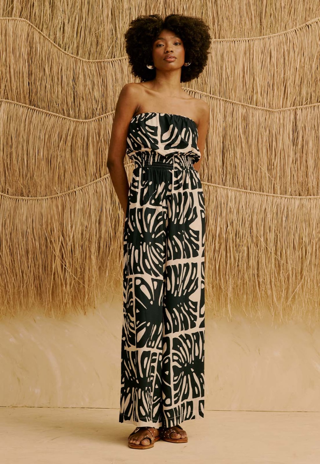 Macacão Tomara Que Caia Estampado Totora