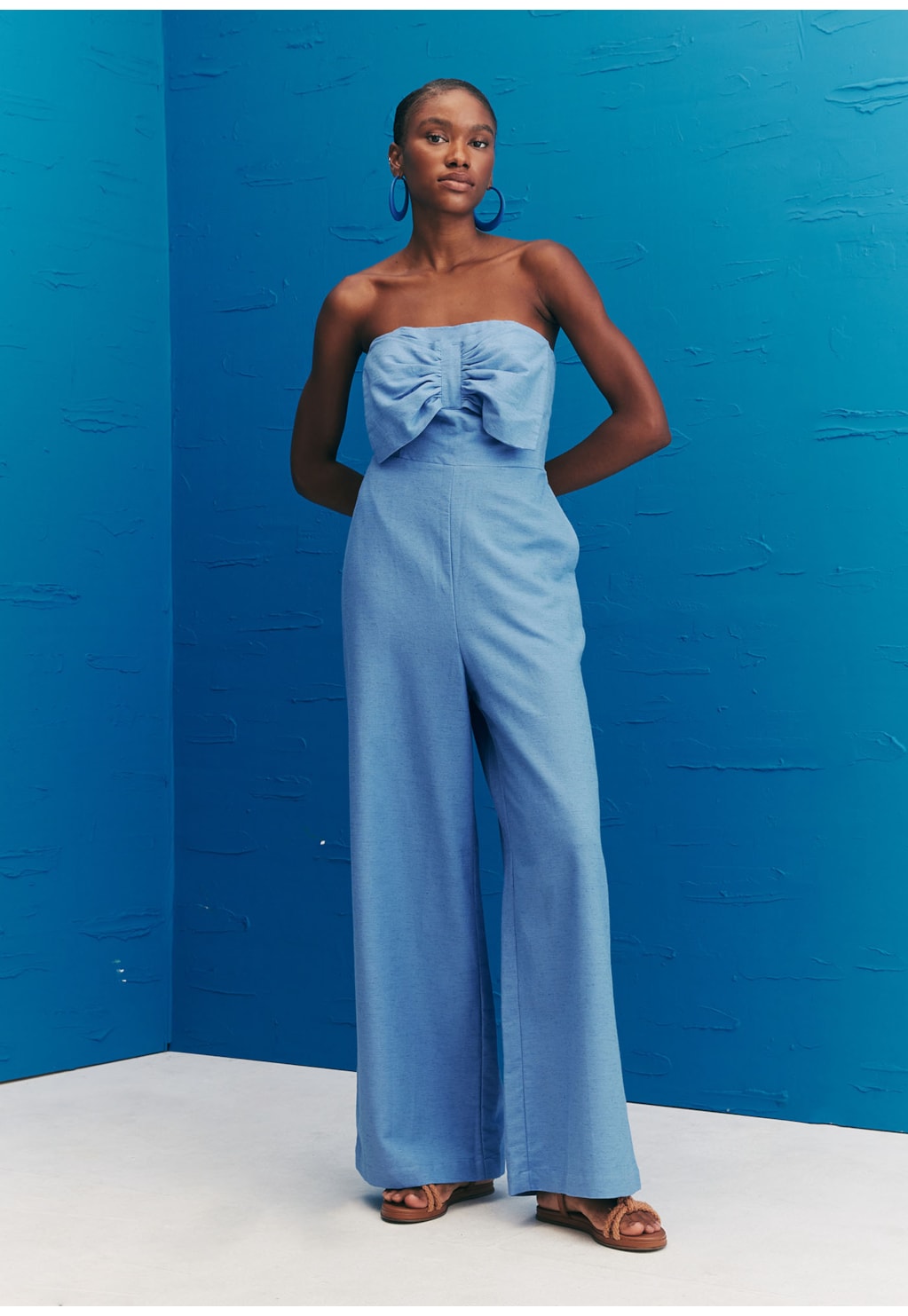 Macacão Tomara Que Caia Laço