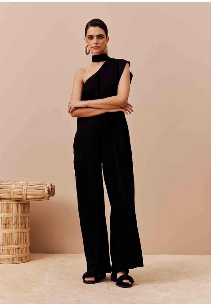 Macacão Um Ombro Só Muscle Tee