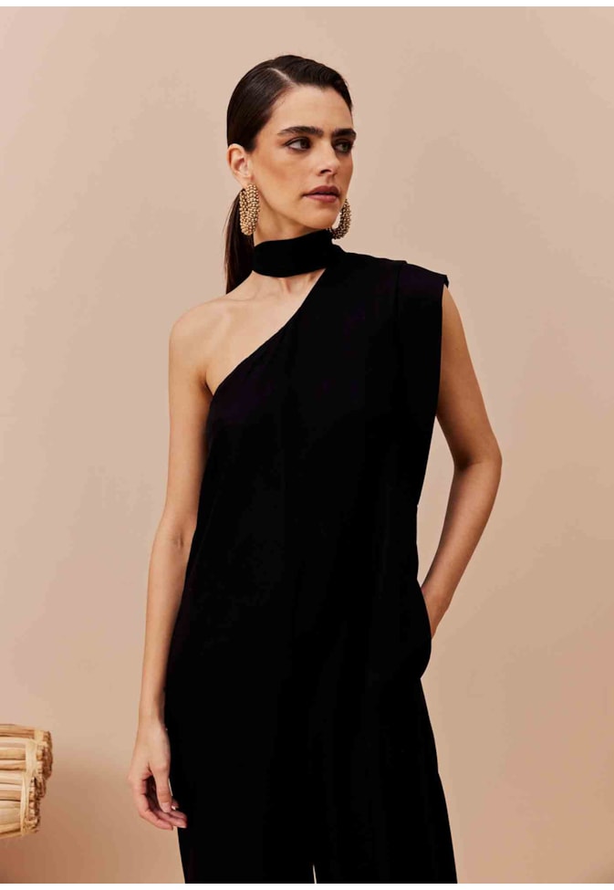 Macacão Um Ombro Só Muscle Tee