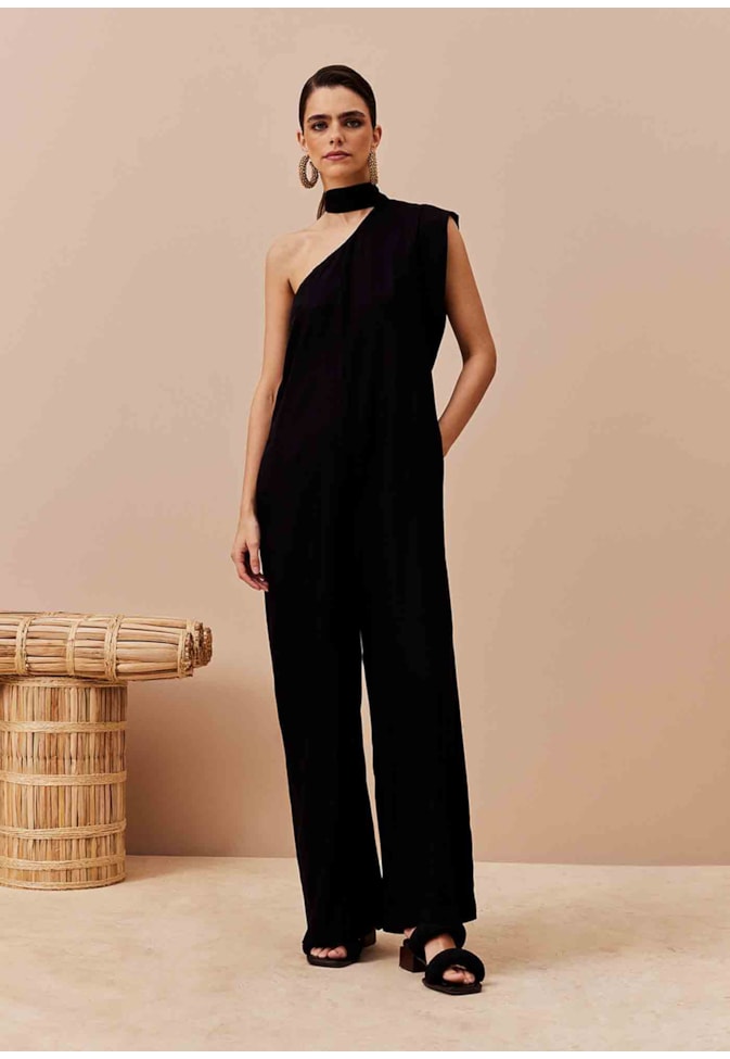 Macacão Um Ombro Só Muscle Tee