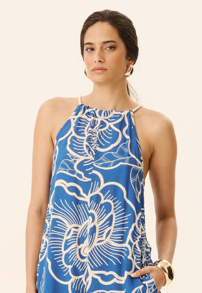 Macaquinho Decote Halter