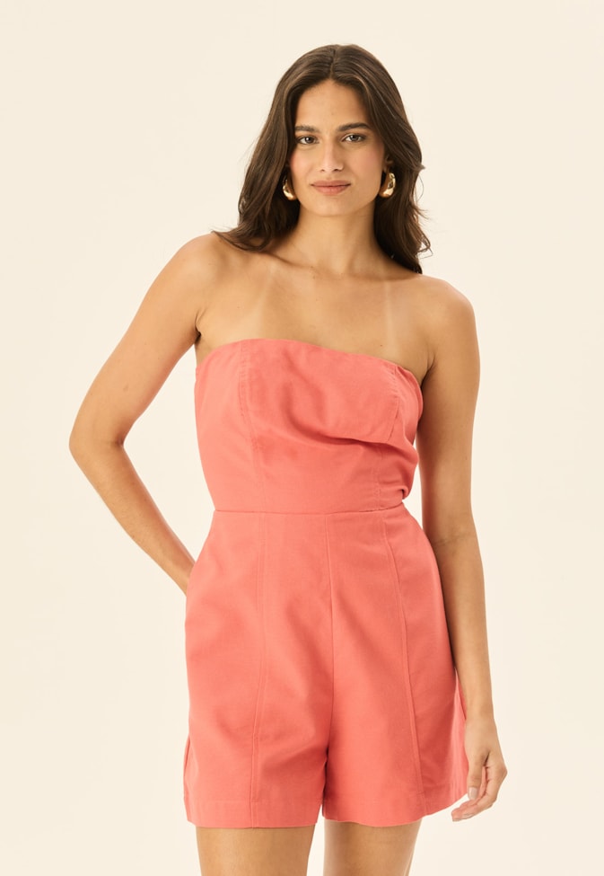 Macaquinho Tomara que Caia Recortes