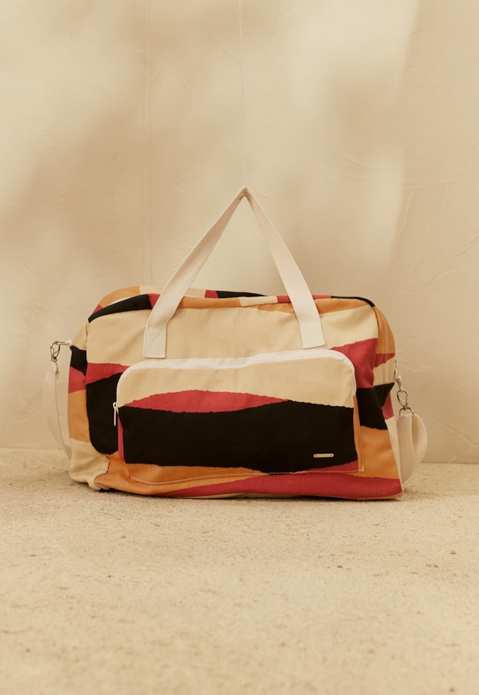 Mala Viagem Estampada Relevo